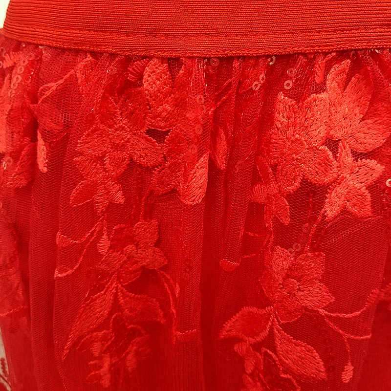 Summer Dress Women Fashion Sexy Transparent Sequins Lace Red Long Dress 2019 Designer Long Party Dress
Summer Dress Women Fashion Sexy Transparent Sequins Lace Red Long Dress 2019 Designer Long Party Dress
