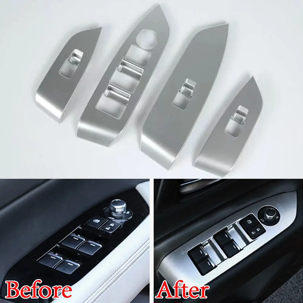 ABS Car Interior Door Window Lift Button Panel Cover Trim 4x For Mazda CX-5 2017
ABS Car Interior Door Window Lift Button Panel Cover Trim 4x For Mazda CX-5 2017