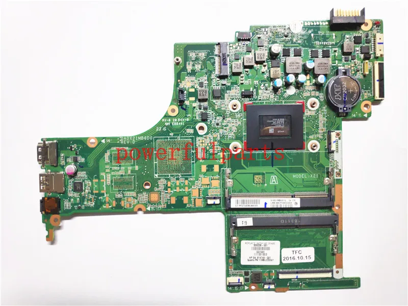 809338-001 809338-501 DA0X21MB6D0 X21 for HP Pavilion 15-AB Notebook motherboard with A10-8700P CPU 809338-601 100% WORKING
809338-001 809338-501 DA0X21MB6D0 X21 for HP Pavilion 15-AB Notebook motherboard with A10-8700P CPU 809338-601 100% WORKING