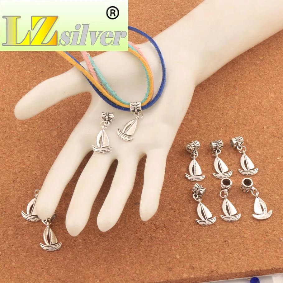 Sailing Boat Big Hole Beads 13x29mm 100PCS zinc alloy Dangle Fit European Bracelets B006
Sailing Boat Big Hole Beads 13x29mm 100PCS zinc alloy Dangle Fit European Bracelets B006