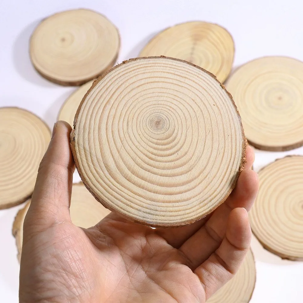 30pcs Unfinished Laser Cut Out Natural Wood Round Shaped DIY Crafts Wedding Christams Decoration Supplies 6-8cm
30pcs Unfinished Laser Cut Out Natural Wood Round Shaped DIY Crafts Wedding Christams Decoration Supplies 6-8cm