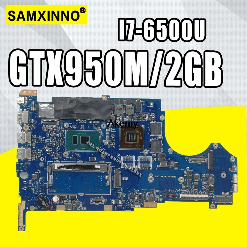 Материнская плата для ноутбука For Asus Q534U Q534UX Q534UQ Q534UQK материнская плата с GTX950M/2GB видеокарта I7-6500U 8GB RAM
Материнская плата для ноутбука For Asus Q534U Q534UX Q534UQ Q534UQK материнская плата с GTX950M/2GB видеокарта I7-6500U 8GB RAM