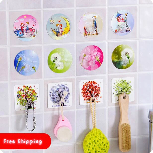 Bathroom Magic Stickers Seamless Hook Cartoon Strong Adhesive Wall Hook Creative Kawaii Door Hanger 5 Pieces/Lots Free Shipping
Bathroom Magic Stickers Seamless Hook Cartoon Strong Adhesive Wall Hook Creative Kawaii Door Hanger 5 Pieces/Lots Free Shipping
