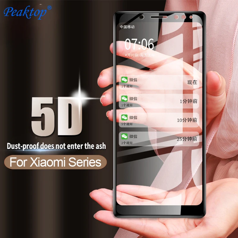 5pcs 5D protective glass on the for Ksiomi redmi 4x Note 5 Plus For Xiaomi iaomi mi 6 Pro 8 Se Full Glue tempered glass
5pcs 5D protective glass on the for Ksiomi redmi 4x Note 5 Plus For Xiaomi iaomi mi 6 Pro 8 Se Full Glue tempered glass
