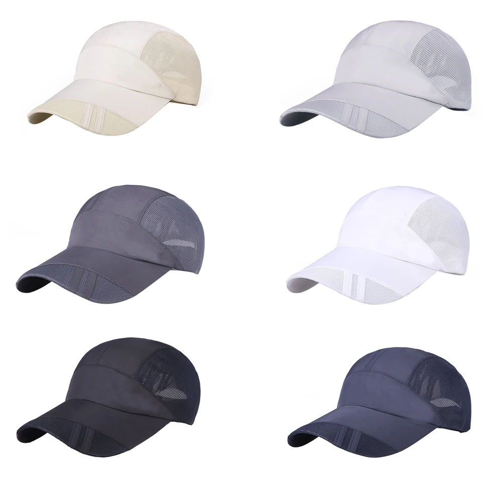 Baseball Caps Men Outdoor Adjustable Summmer Sport Summer Mesh Hat Quick-drying Unisex Simple Solid Korean Autumn 6 Colors 2019
Baseball Caps Men Outdoor Adjustable Summmer Sport Summer Mesh Hat Quick-drying Unisex Simple Solid Korean Autumn 6 Colors 2019