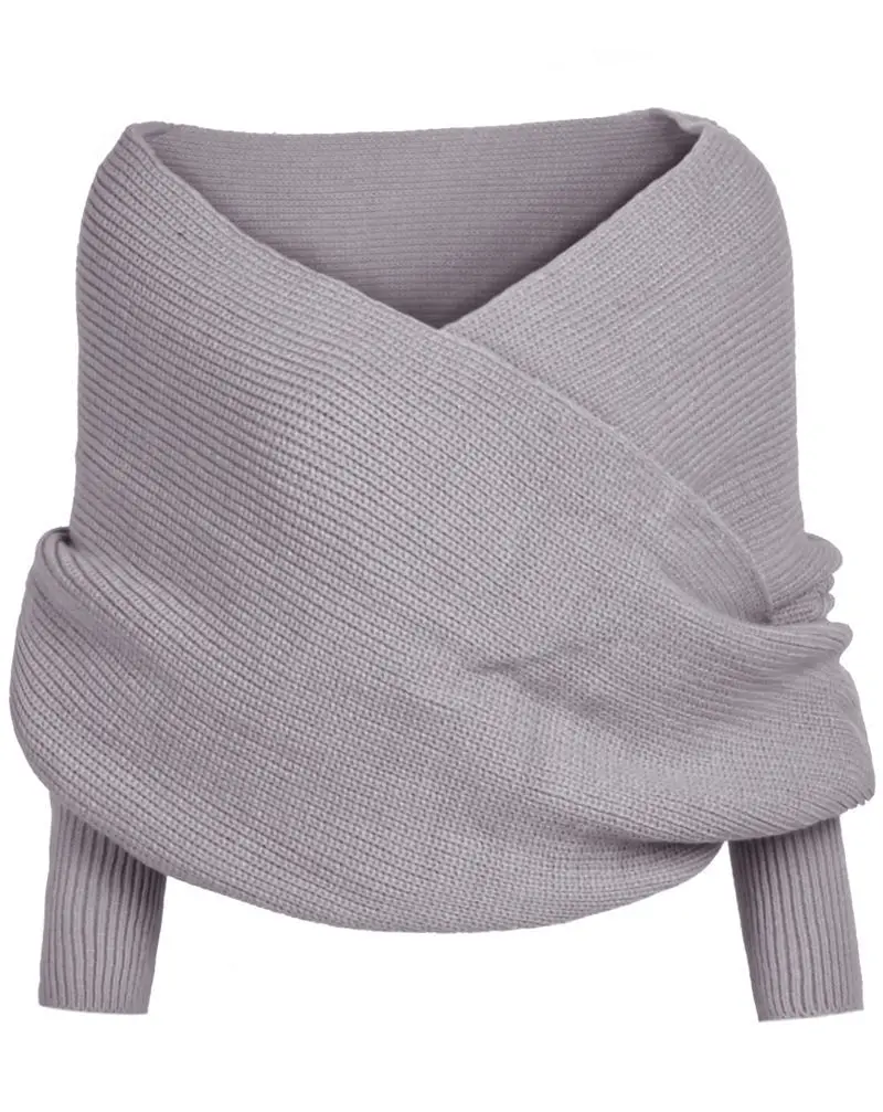 Women Long Sleeve Loose Knitted Sweater Jumper Knitwear Outwear Coat New Shawl Style Sweater Pullovers V Neck Black Gray Sweater
Women Long Sleeve Loose Knitted Sweater Jumper Knitwear Outwear Coat New Shawl Style Sweater Pullovers V Neck Black Gray Sweater