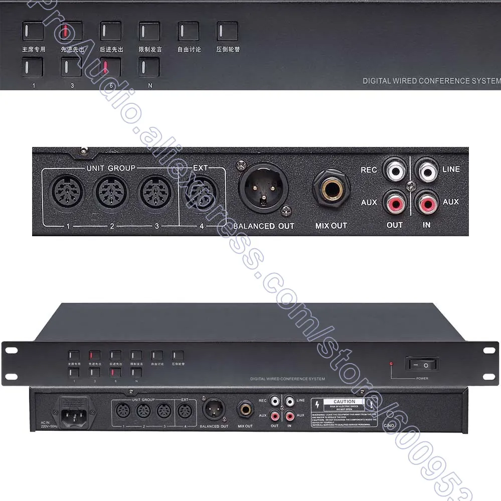 MICWL Audio Classic 20 Desktop Wired Digital Conference Microphone Mic System 1 Chairman 19 Delegate for Meeting Room 100M-20
MICWL Audio Classic 20 Desktop Wired Digital Conference Microphone Mic System 1 Chairman 19 Delegate for Meeting Room 100M-20