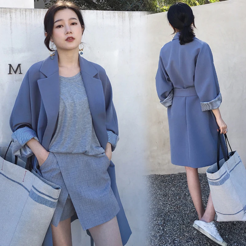 Autumn New High Fashion Brand Woman Classic Trench Coat Waterproof Raincoat Business Outerwear
Autumn New High Fashion Brand Woman Classic Trench Coat Waterproof Raincoat Business Outerwear