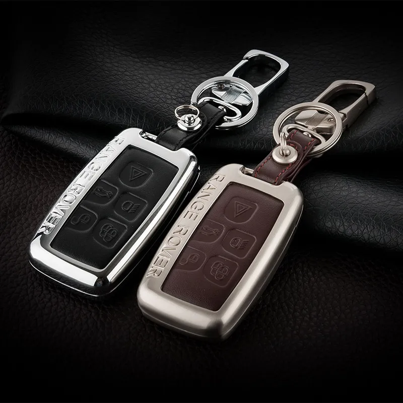 Zinc alloy Leather Car Key Case Bag For Land Rover RANGE ROVER SPORT Evoque Freelander 2 DISCOVERY 4 Key Chain Covers
Zinc alloy Leather Car Key Case Bag For Land Rover RANGE ROVER SPORT Evoque Freelander 2 DISCOVERY 4 Key Chain Covers
