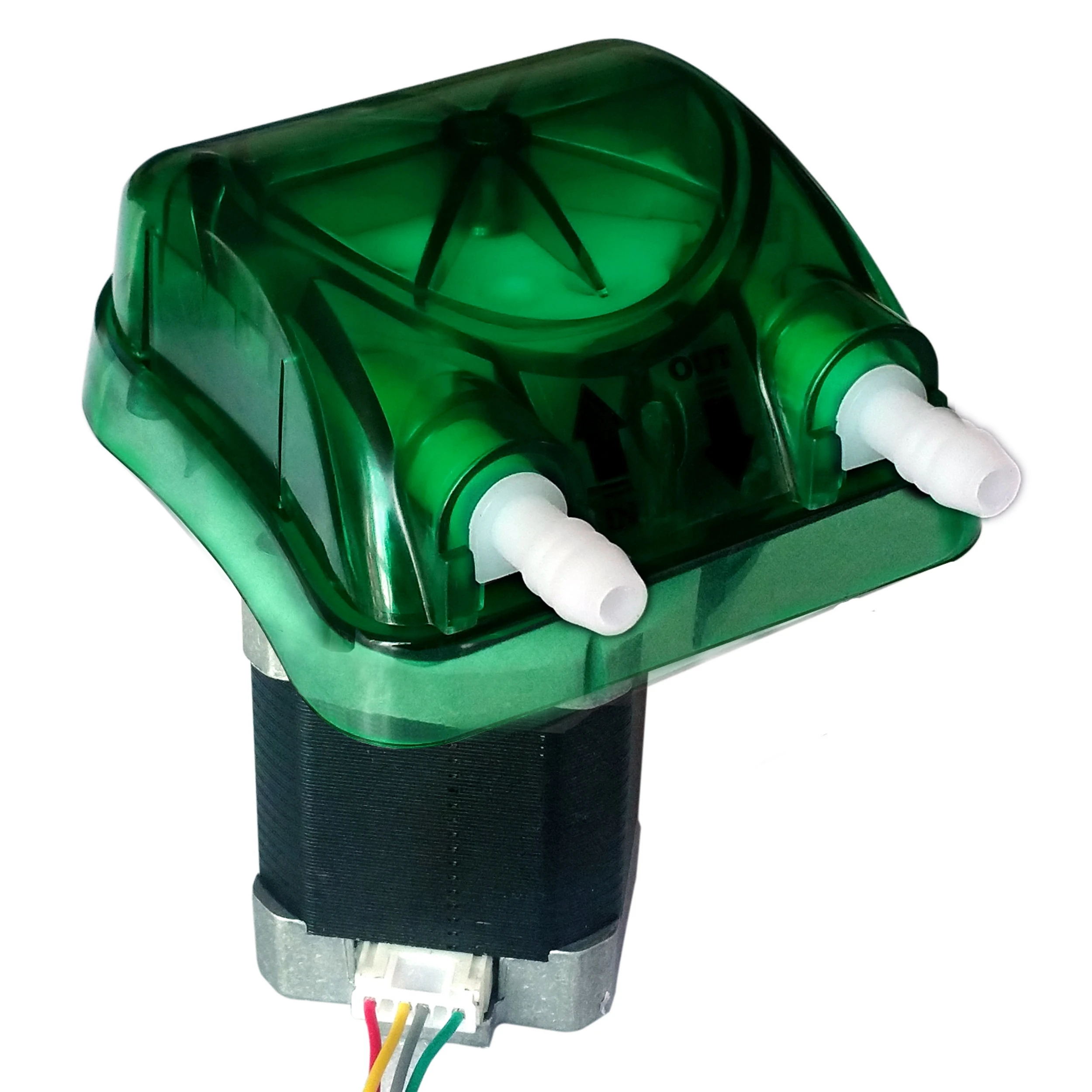 1100ml/min, 2 Rollers, 24V Honlite Stepping Peristaltic Pump with Exchangeable Pump Head and PharMed BPT Peristaltic Tube
1100ml/min, 2 Rollers, 24V Honlite Stepping Peristaltic Pump with Exchangeable Pump Head and PharMed BPT Peristaltic Tube