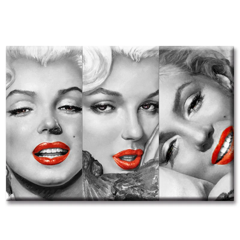 Classic Monroe Poster Series Wall Art Oil Painting On Canvas Printed Painting Pictures Decor painting large living room Wholesal
Classic Monroe Poster Series Wall Art Oil Painting On Canvas Printed Painting Pictures Decor painting large living room Wholesal
