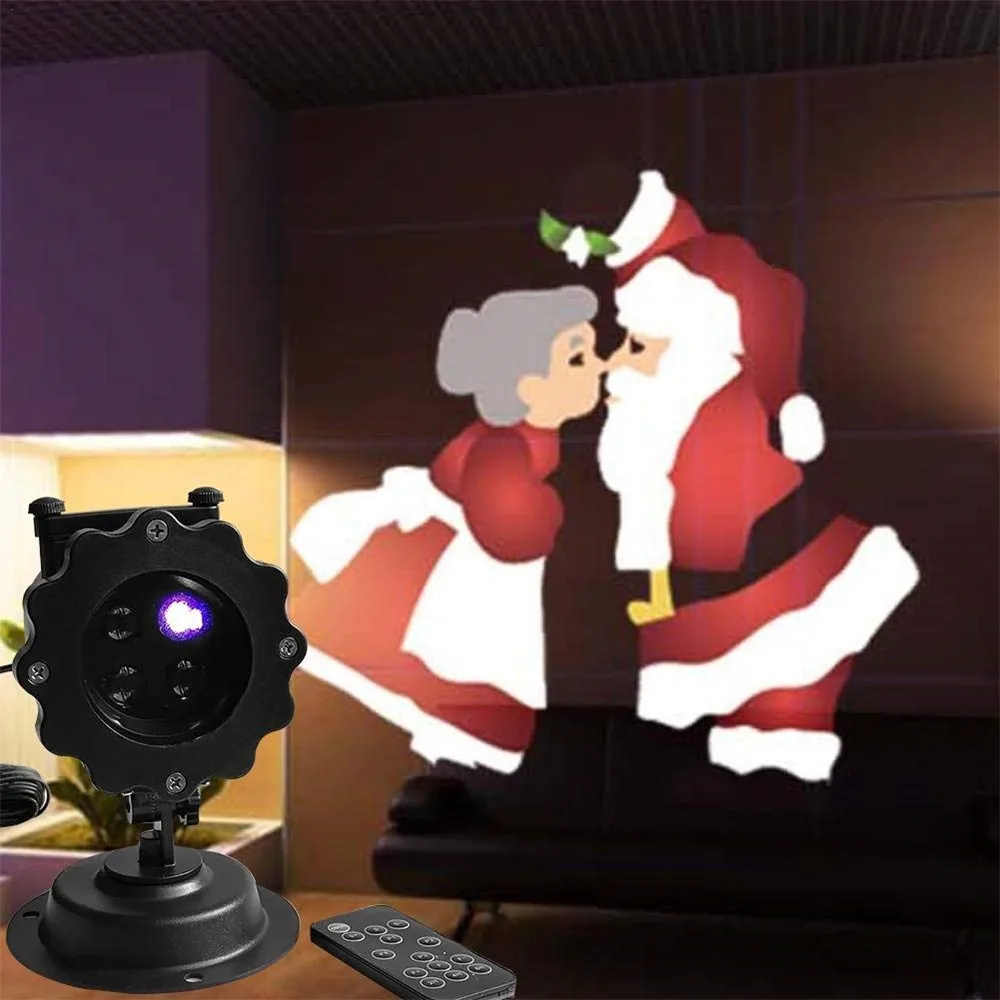 AC100-240V Dynamic Projection Lamp Led Christmas Anime Wall Projection 4 Pattern Moving Santa Claus Remote Control
AC100-240V Dynamic Projection Lamp Led Christmas Anime Wall Projection 4 Pattern Moving Santa Claus Remote Control