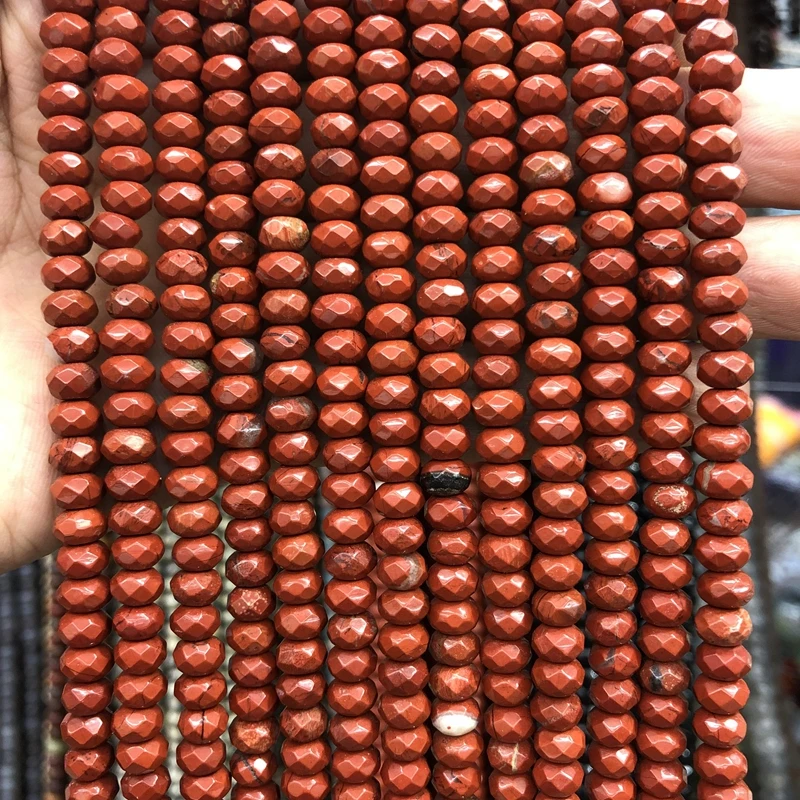 Wholesale A Quality Red Jaspe r Beads,4x6mm 5x8mm Faceted Roundel Spacer Gem Stone Loose Beads for jewelry 15.5"/string
Wholesale A Quality Red Jaspe r Beads,4x6mm 5x8mm Faceted Roundel Spacer Gem Stone Loose Beads for jewelry 15.5"/string