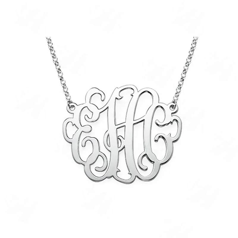 Custom Name Monogram Initials Pendant Stainless Steel Women Necklaces Fashion Personalized Jewelry Best Friend Gift
Custom Name Monogram Initials Pendant Stainless Steel Women Necklaces Fashion Personalized Jewelry Best Friend Gift