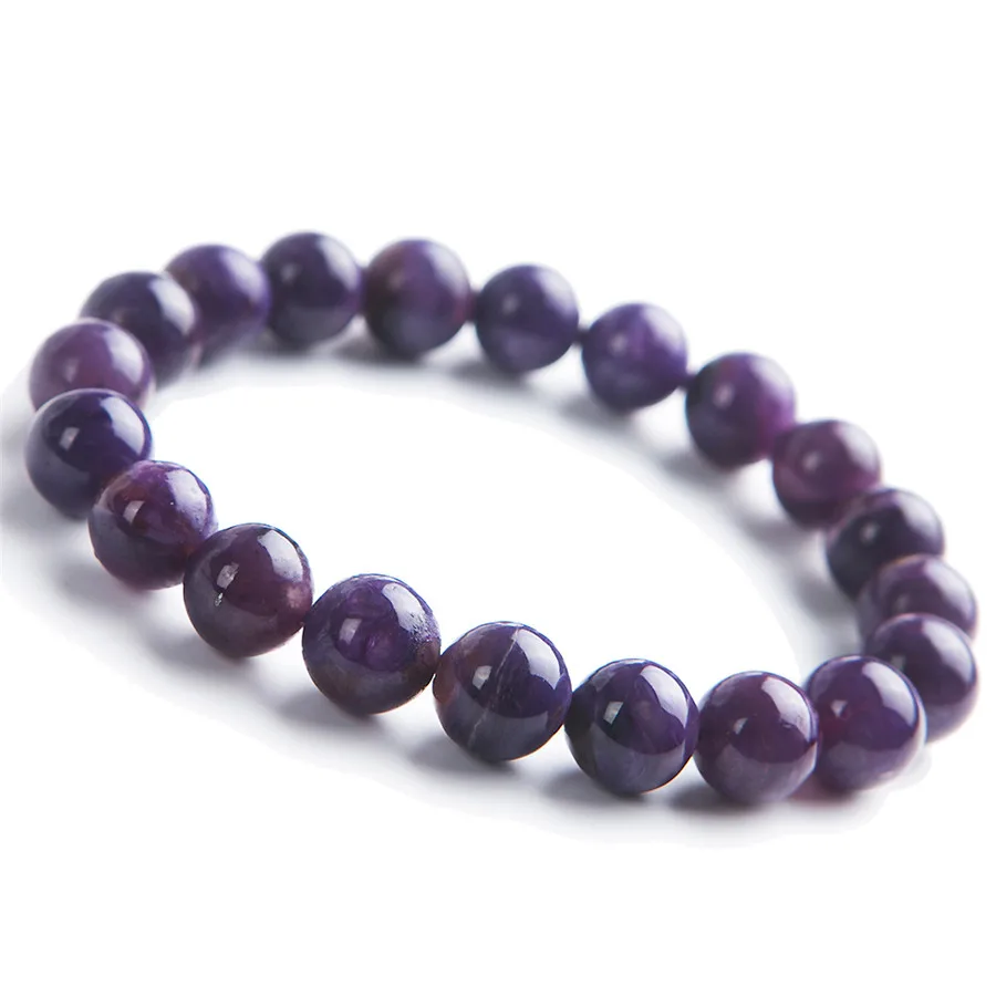 10mm Natural Genuine Purple Charoite Finished Stretch Bracelets For Women Femme Charm Crystal Round Bead Bracelet
10mm Natural Genuine Purple Charoite Finished Stretch Bracelets For Women Femme Charm Crystal Round Bead Bracelet