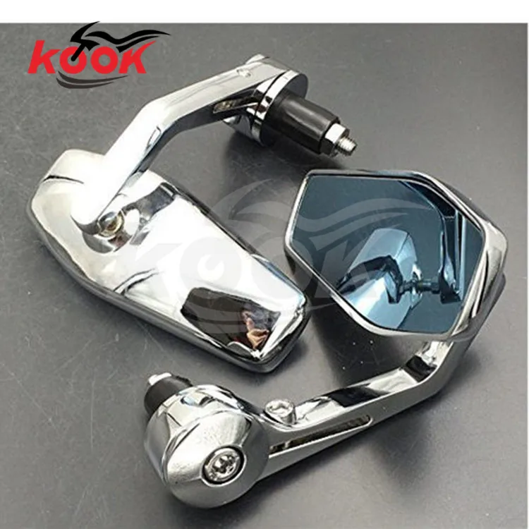 top quality Electroplate motorcycle handlebar end mirrors motocross rearview mirror motorbike Side Mirrors sliver universal hot
top quality Electroplate motorcycle handlebar end mirrors motocross rearview mirror motorbike Side Mirrors sliver universal hot