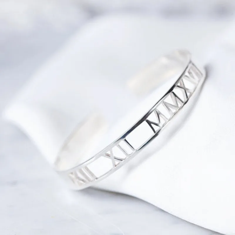Custom Coordinates Cuff Bracelet Personalized Name Roman Numeral Wedding Date Bangle Adjustable Women Jewelry Bridesmaid Gifts
Custom Coordinates Cuff Bracelet Personalized Name Roman Numeral Wedding Date Bangle Adjustable Women Jewelry Bridesmaid Gifts