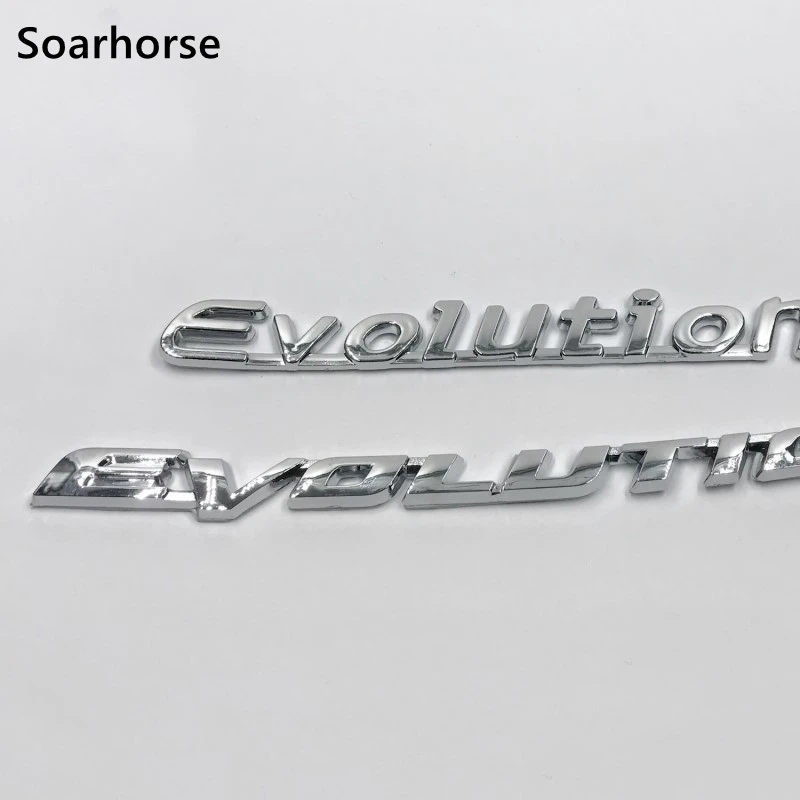 Silver Rear Trunk Letters Badge Emblem For Mitsubishi Lancer Evolution Car Nameplate Sticker
Silver Rear Trunk Letters Badge Emblem For Mitsubishi Lancer Evolution Car Nameplate Sticker