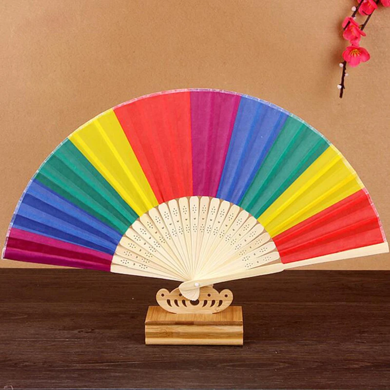 20pcs Lot/lot New arrived 21cm Rainbow Wedding Party Hand Fan Event Party Gifts Hand Fan
20pcs Lot/lot New arrived 21cm Rainbow Wedding Party Hand Fan Event Party Gifts Hand Fan