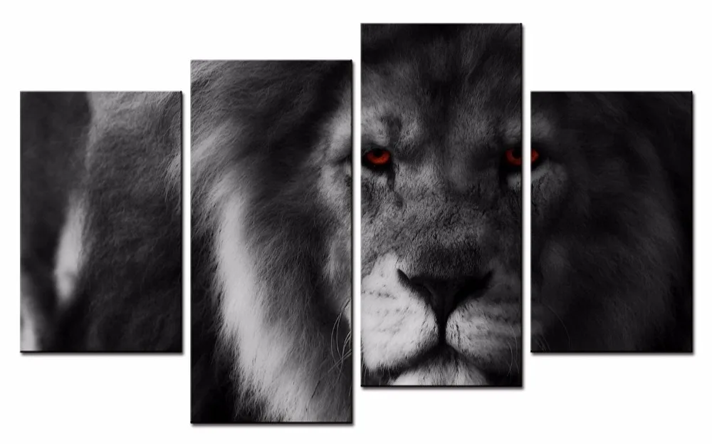 4 Piece Canvas Art Printing Photo the lion Painting Custom Canvas Print On Canvas Printing Wall Pictures Home Decoration XJ1-249
4 Piece Canvas Art Printing Photo the lion Painting Custom Canvas Print On Canvas Printing Wall Pictures Home Decoration XJ1-249
