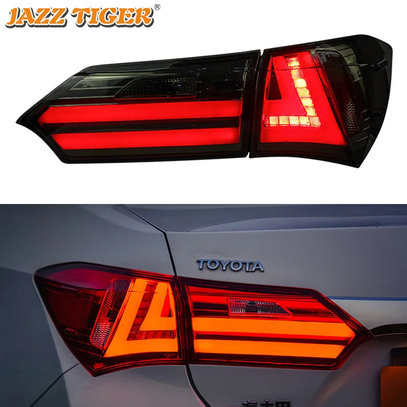 Car Styling for Toyota Corolla Tail Lights 2014~2018 New Corolla LED Tail Light Altis Rear Lamp DRL+Brake+Park+Signal
Car Styling for Toyota Corolla Tail Lights 2014~2018 New Corolla LED Tail Light Altis Rear Lamp DRL+Brake+Park+Signal