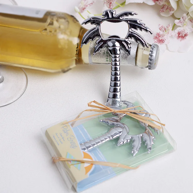Free Shipping 100 PCS Silver coconut tree shaped wine beer bottle opener wedding party favor guest gift wedding supply
Free Shipping 100 PCS Silver coconut tree shaped wine beer bottle opener wedding party favor guest gift wedding supply