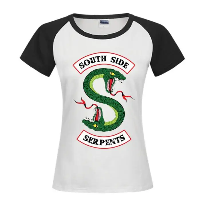 Harajuku Women Tops Riverdale Jughead White Tshirt O -neck Short Sleeve Tees Korean Style Fashion T Shirt Southside Serpents
Harajuku Women Tops Riverdale Jughead White Tshirt O -neck Short Sleeve Tees Korean Style Fashion T Shirt Southside Serpents