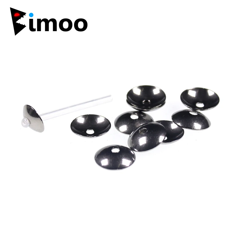 Bimoo 100PCS 10mm 8mm Stainless Steel Tube Fly Tying Cone Disc Head Wholesale Slamon Fly Tying Material
Bimoo 100PCS 10mm 8mm Stainless Steel Tube Fly Tying Cone Disc Head Wholesale Slamon Fly Tying Material