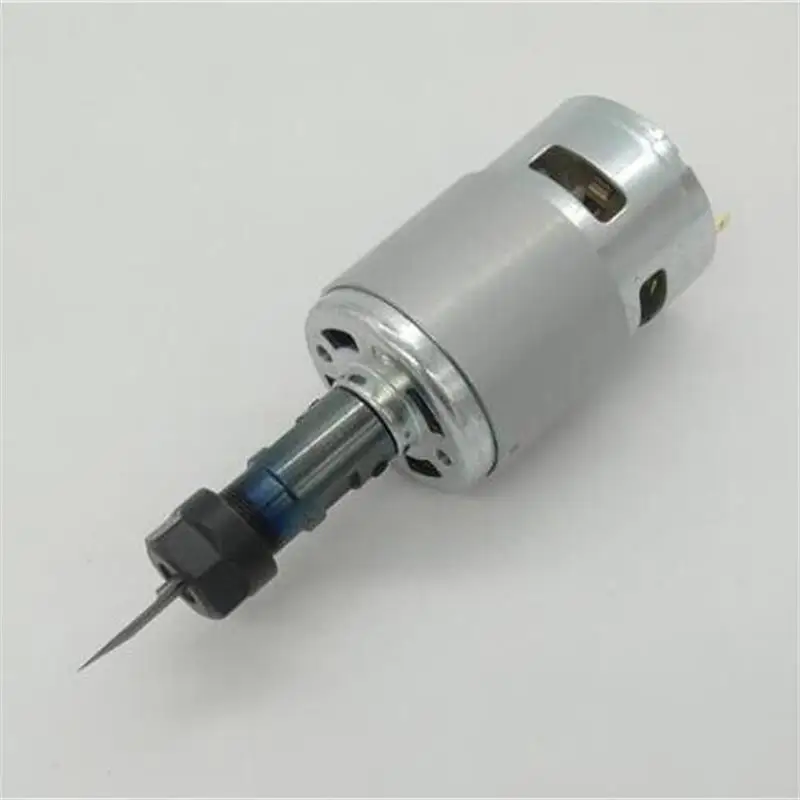 10000rpm 775 DC Motor 1610/ 2417/ 3018 CNC DIY Engraving Machine 120W Spindle with ER11 Extension Rod For Engraver Milling Tools
10000rpm 775 DC Motor 1610/ 2417/ 3018 CNC DIY Engraving Machine 120W Spindle with ER11 Extension Rod For Engraver Milling Tools