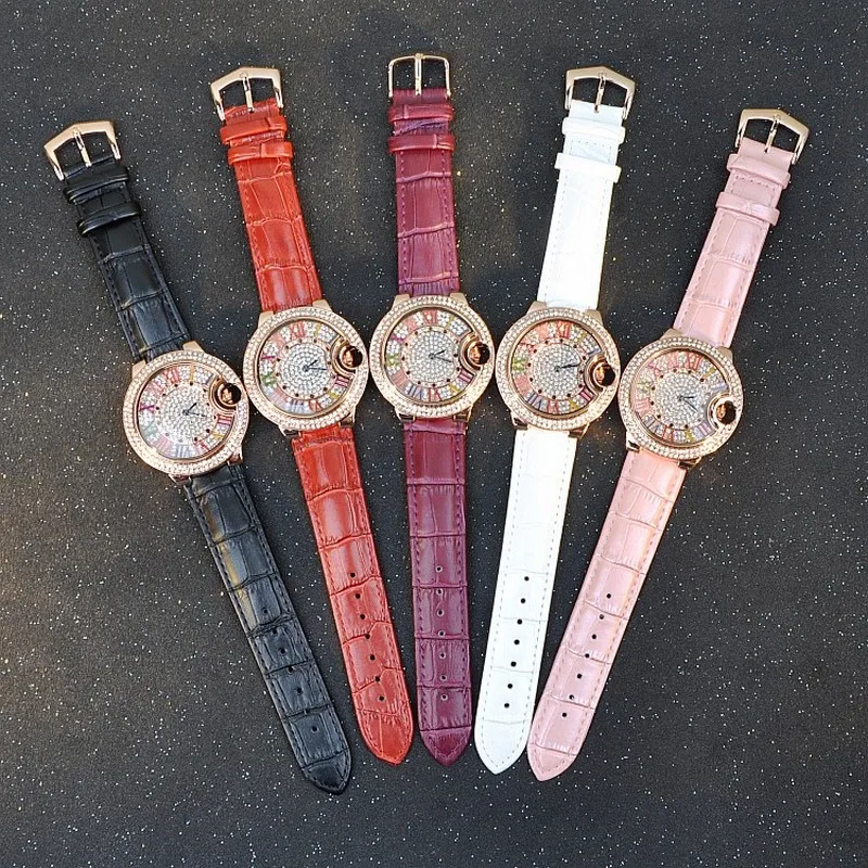 New ladies watch Rhinestone Leather Bracelet Wristwatch Women Fashion Watches Ladies ladies watches casual relojes 2019 luxury
New ladies watch Rhinestone Leather Bracelet Wristwatch Women Fashion Watches Ladies ladies watches casual relojes 2019 luxury