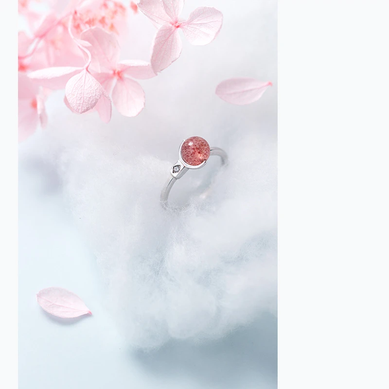TOYOOSKY Brand 925 Sterling Silver Rings for Women Pink Crystal Beads Finger Resizable Ring Luxury Wedding Jewelry Gift
TOYOOSKY Brand 925 Sterling Silver Rings for Women Pink Crystal Beads Finger Resizable Ring Luxury Wedding Jewelry Gift