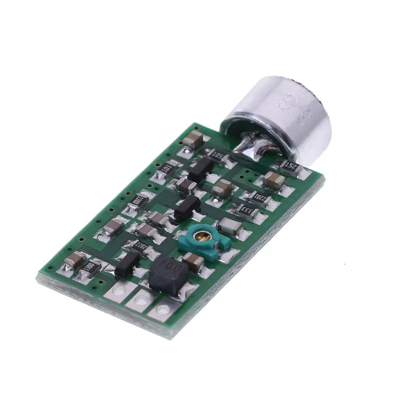 Transmitter Module 88MHZ-108MHZ 0.7-9V Mini Bug Wiretap Dictagraph Interceptor MIC V4.0 Core Board Mini
Transmitter Module 88MHZ-108MHZ 0.7-9V Mini Bug Wiretap Dictagraph Interceptor MIC V4.0 Core Board Mini