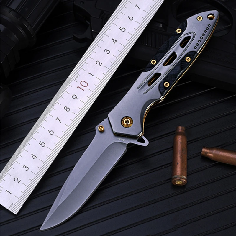 New Portable Knife Tactical Folding knives Outdoor Camping Survival Hunting Knife portable Pocket Compact Knives EDC Tool
New Portable Knife Tactical Folding knives Outdoor Camping Survival Hunting Knife portable Pocket Compact Knives EDC Tool