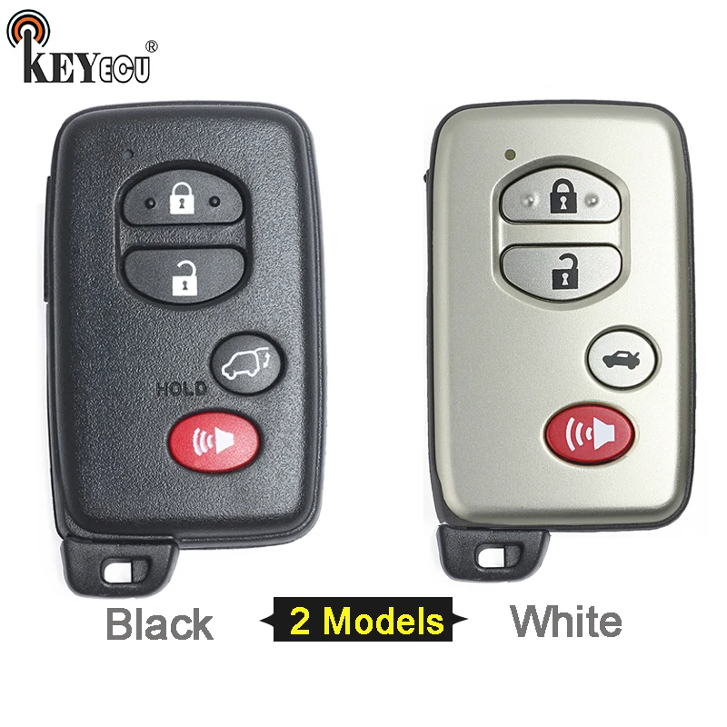 KEYECU for Toyota Aurion Sportivo ZR6 Prius Hybid Replacement Remote Car Key Shell Case Fob 3+1 Button Black/White HYQ14AAB
KEYECU for Toyota Aurion Sportivo ZR6 Prius Hybid Replacement Remote Car Key Shell Case Fob 3+1 Button Black/White HYQ14AAB