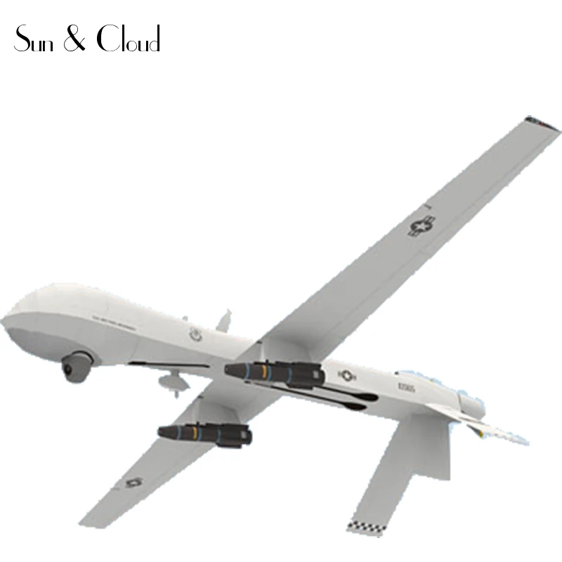 1:24 3D общие атомики MQ-1 самолет-хищник самолет Бумажная модель Сборка ручная работа игра-головоломка DIY детская игрушка
1:24 3D общие атомики MQ-1 самолет-хищник самолет Бумажная модель Сборка ручная работа игра-головоломка DIY детская игрушка