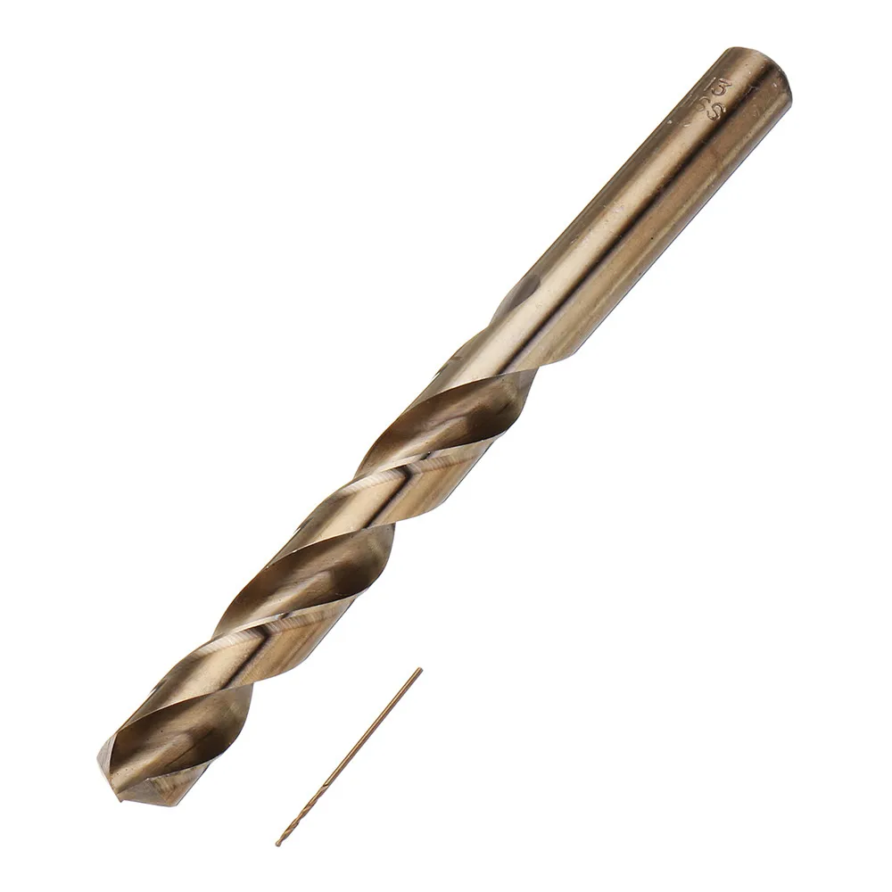 Набор спиральных сверл 1-10 мм/1-13 мм из быстрорежущей стали M35 с кобальтом для