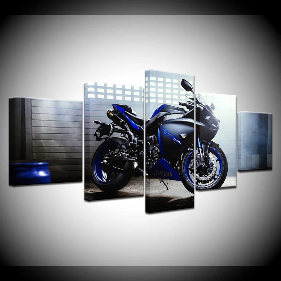 5 Piece Canvas Art Motorcycle poster Painting Framed Wall Art Canvas Wall Pictures for Living Room Modular Decor Artwork
5 Piece Canvas Art Motorcycle poster Painting Framed Wall Art Canvas Wall Pictures for Living Room Modular Decor Artwork