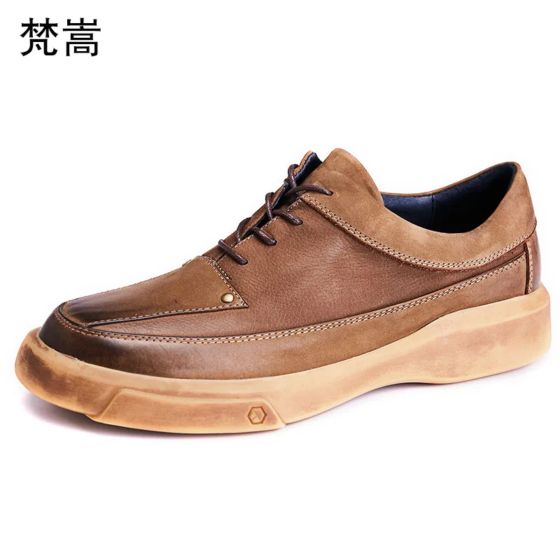 Spring casual leather shoes mens young people soft-soled man shoes leather genuine cowhide Lace-Up Business Men Dress Shoes
Spring casual leather shoes mens young people soft-soled man shoes leather genuine cowhide Lace-Up Business Men Dress Shoes