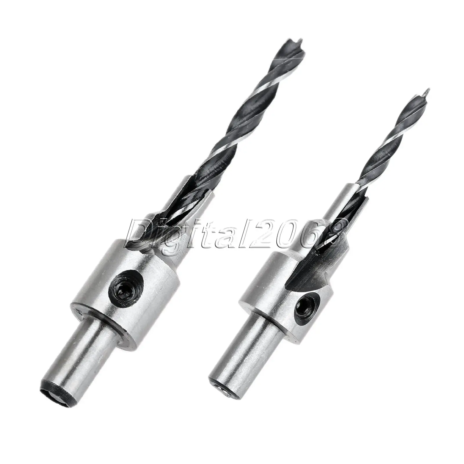 bowarepro 2pcs Drilling Countersink Wood Hole Saw Drill Bit Set 4-6 5-7 mm Steps 8mm Shank Screw Woodworking Chamfer Rotary Tool
bowarepro 2pcs Drilling Countersink Wood Hole Saw Drill Bit Set 4-6 5-7 mm Steps 8mm Shank Screw Woodworking Chamfer Rotary Tool