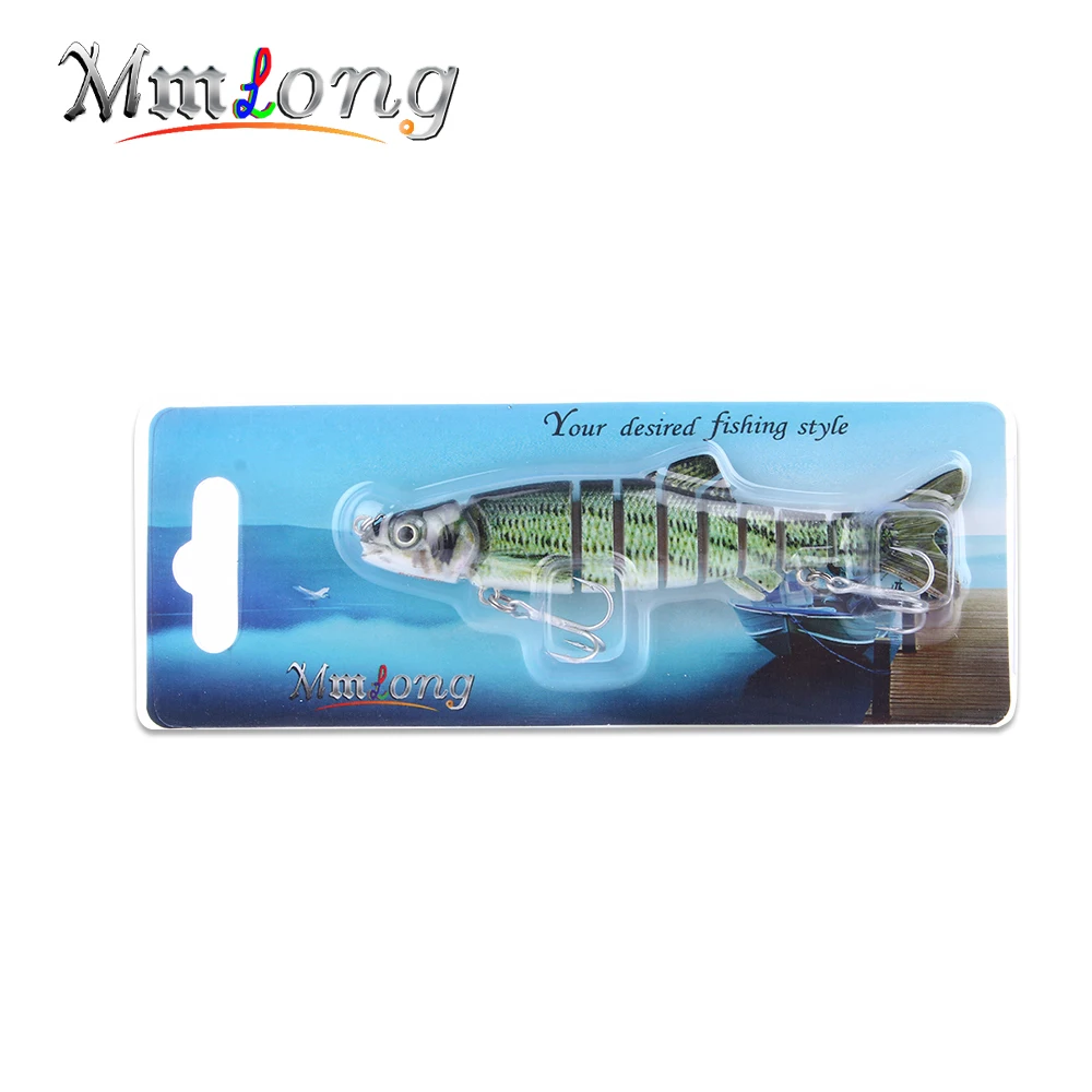 Mmlong 11.5CM 8 Segments Hard Lure Crankbaits AL12A 14.9g Lifelike Jointed Swimbait Fishing Wobbler Fishing Tackle Pesca
Mmlong 11.5CM 8 Segments Hard Lure Crankbaits AL12A 14.9g Lifelike Jointed Swimbait Fishing Wobbler Fishing Tackle Pesca