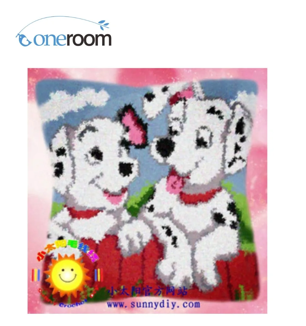 BZ055 Two Dogs TH Hook Rug Kit Pillow DIY Unfinished Crocheting Yarn Mat Latch Hook Rug Kit Floor
BZ055 Two Dogs TH Hook Rug Kit Pillow DIY Unfinished Crocheting Yarn Mat Latch Hook Rug Kit Floor