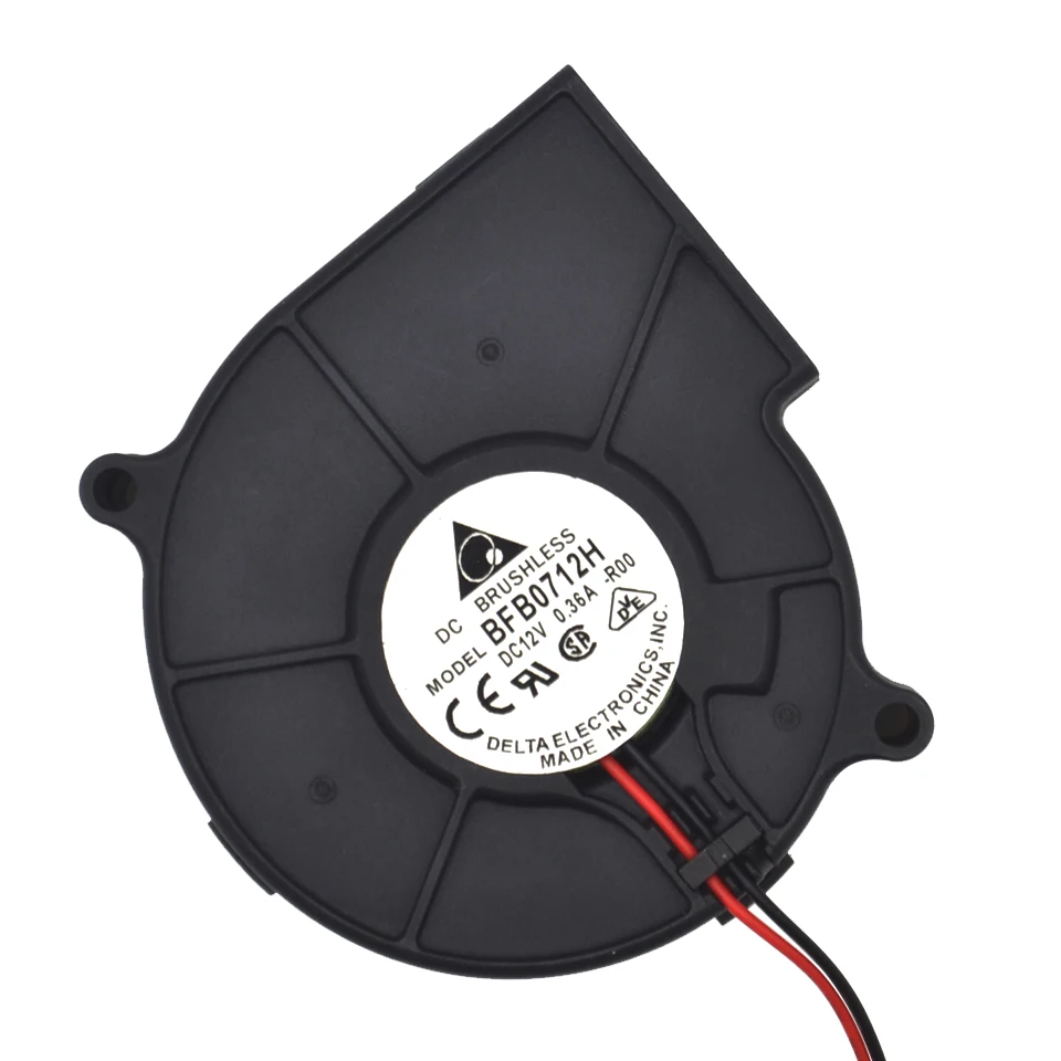For Delta BFB0712H 7530 12V 0.36A projector turbofan cooling fan 75* 75*30mm for wholesale 10pcs/lot
For Delta BFB0712H 7530 12V 0.36A projector turbofan cooling fan 75* 75*30mm for wholesale 10pcs/lot