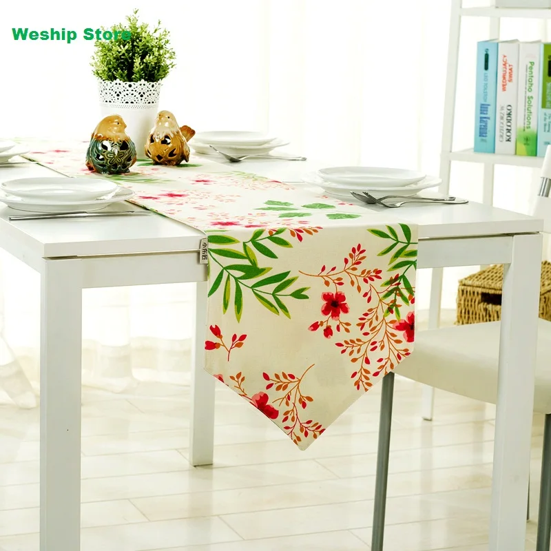 Fashion Home Double-deck cotton table runner Sakura Modern American country Style Table flag and Placemat
Fashion Home Double-deck cotton table runner Sakura Modern American country Style Table flag and Placemat