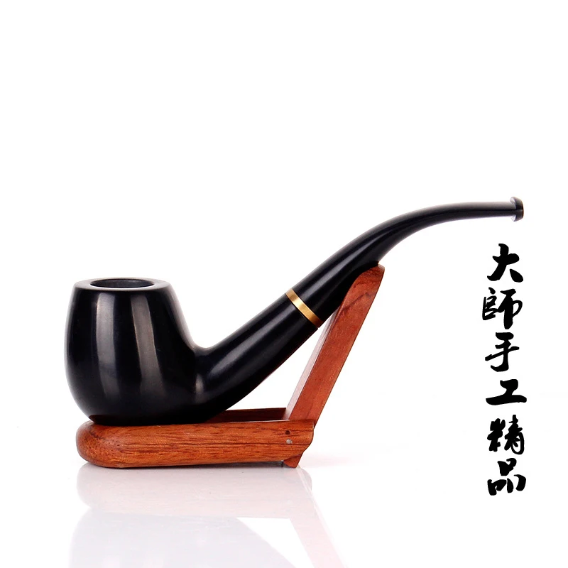 advanced Hand-made Ebony Wood Pipes Filter Smoking Pipe Tobacco Pipe Cigar Narguile Grinder Smoke Cigarette Holder
advanced Hand-made Ebony Wood Pipes Filter Smoking Pipe Tobacco Pipe Cigar Narguile Grinder Smoke Cigarette Holder