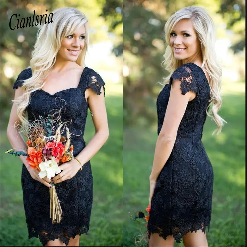 Capped Sleeves Cooktail Dresses Country Style Sheath Mini Dress Sexy Cocktail Party Homecoming Dress
Capped Sleeves Cooktail Dresses Country Style Sheath Mini Dress Sexy Cocktail Party Homecoming Dress