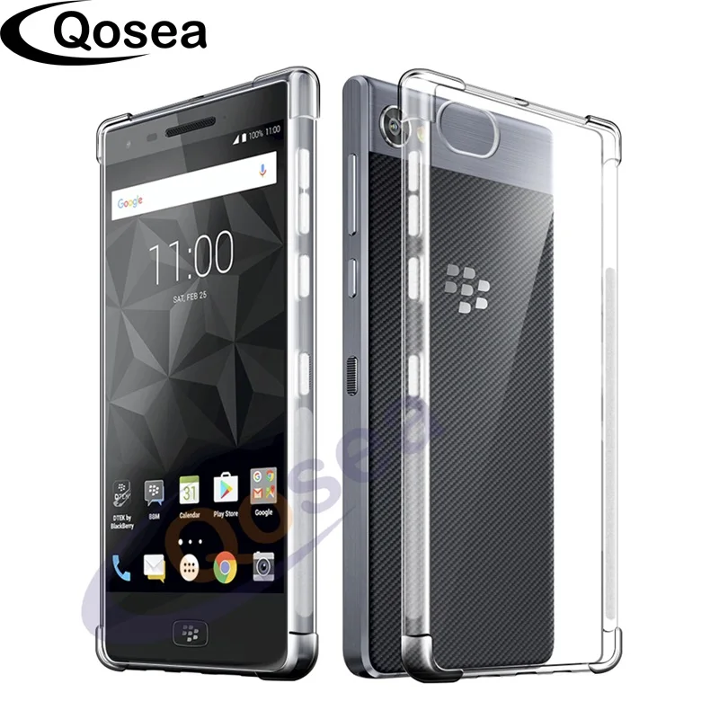 Qosea для Blackberry Motion чехол прозрачный тонкий мягкий силиконовый ТПУ кожа подушка