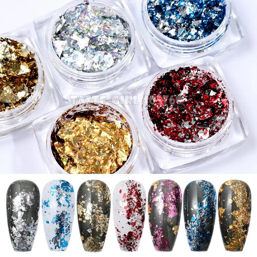 1 JAR Glitter Colorful Laser Aluminum Irregular Holographic Foil Sequin Powder Nail Mirror Flake Paillette Manicure DIY CB
1 JAR Glitter Colorful Laser Aluminum Irregular Holographic Foil Sequin Powder Nail Mirror Flake Paillette Manicure DIY CB