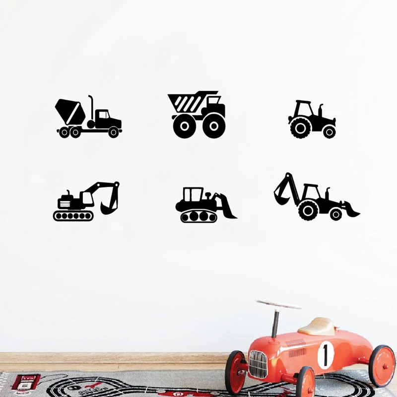 Boys Construction Vehicles Wall Art Decals Excavator Bulldozer Dump Truck Art Vinyl Stickers Boys Bedroom Wall Mural Art Decor
Boys Construction Vehicles Wall Art Decals Excavator Bulldozer Dump Truck Art Vinyl Stickers Boys Bedroom Wall Mural Art Decor