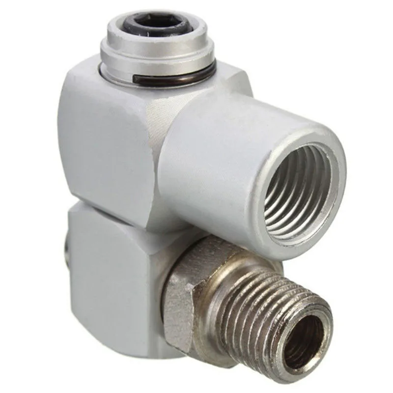 1X 1/4 Universal 360 Swivel Air Hose Connector Adapter Improvement Aluminum Kit
1X 1/4 Universal 360 Swivel Air Hose Connector Adapter Improvement Aluminum Kit