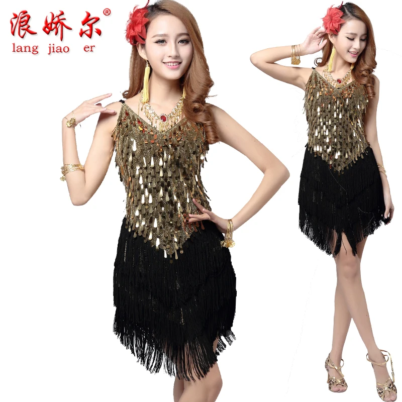 Adult New Latin Dance Performance Clothing Autumn And Winter Women's Latin Dance Performance Tassel Dress
Adult New Latin Dance Performance Clothing Autumn And Winter Women's Latin Dance Performance Tassel Dress